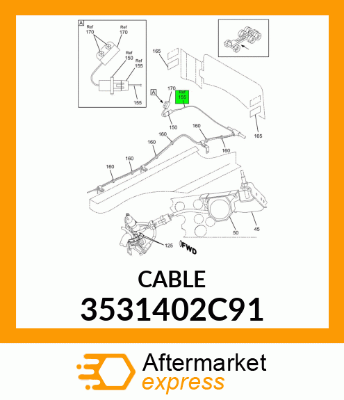 CABLE 3531402C91