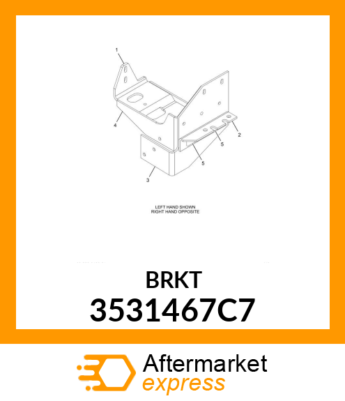 BRKT 3531467C7