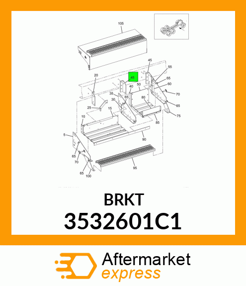 BRKT 3532601C1