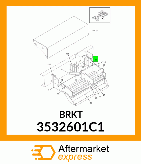 BRKT 3532601C1