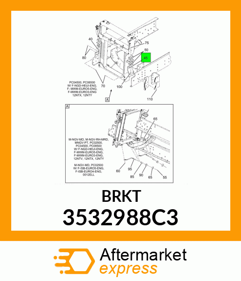 BRKT 3532988C3