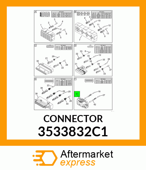 CONNECTOR 3533832C1