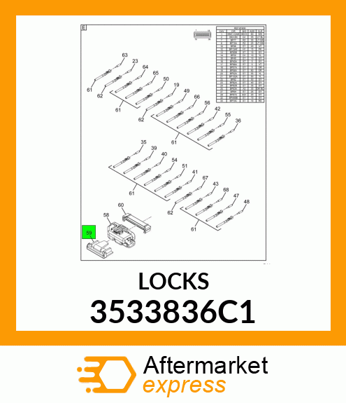 LOCKS 3533836C1