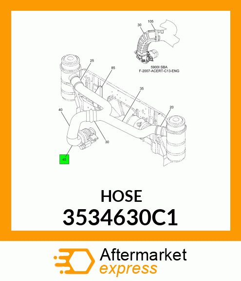 HOSE 3534630C1