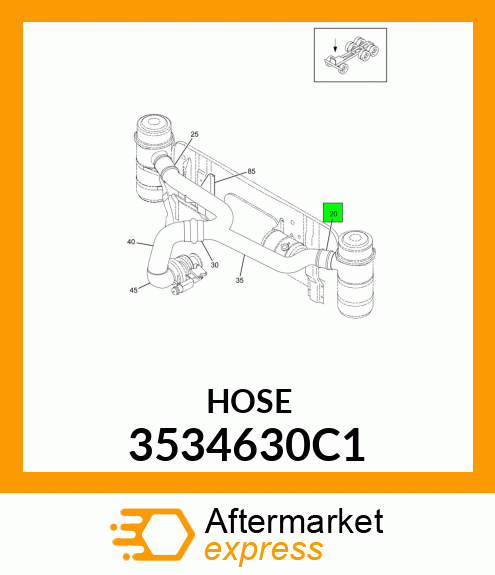 HOSE 3534630C1