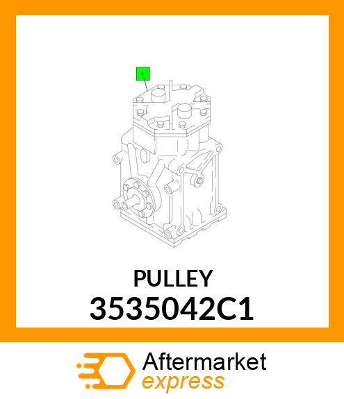 PULLEY 3535042C1