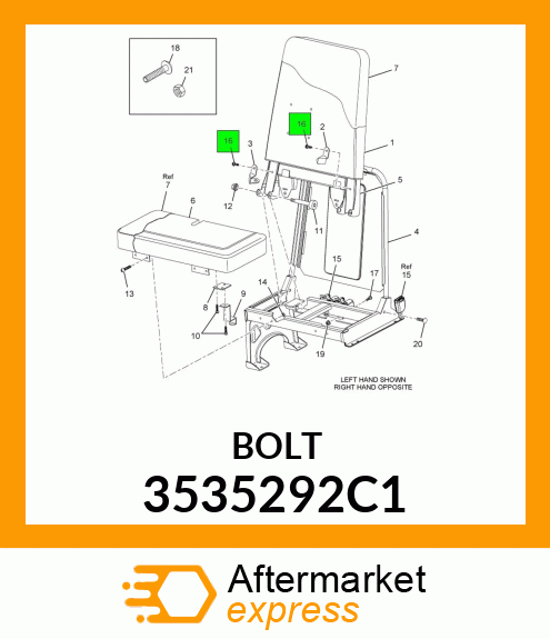 BOLT 3535292C1