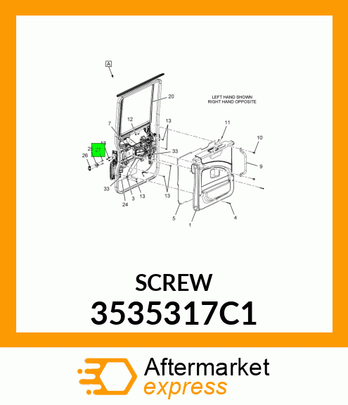 SCREW 3535317C1