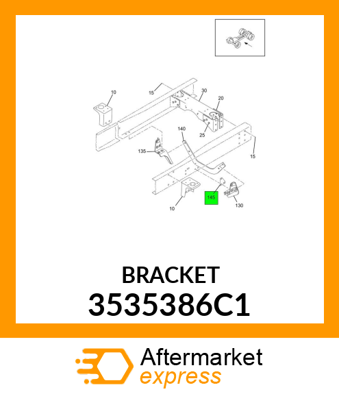 BRACKET 3535386C1