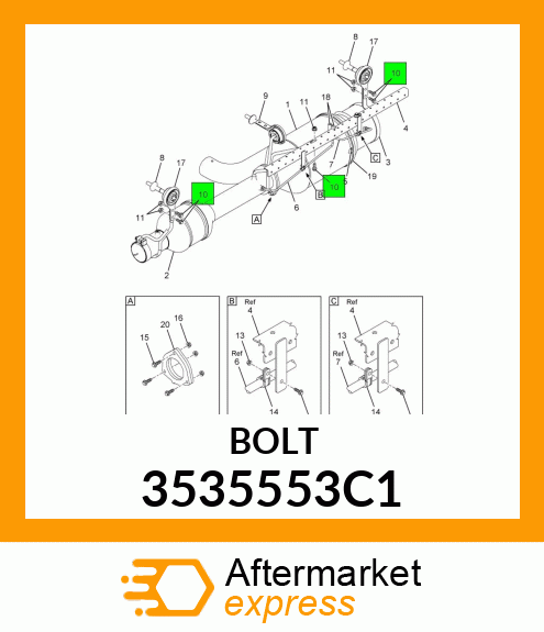 BOLT 3535553C1