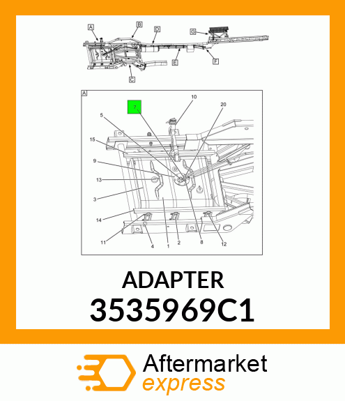 ADAPTER 3535969C1