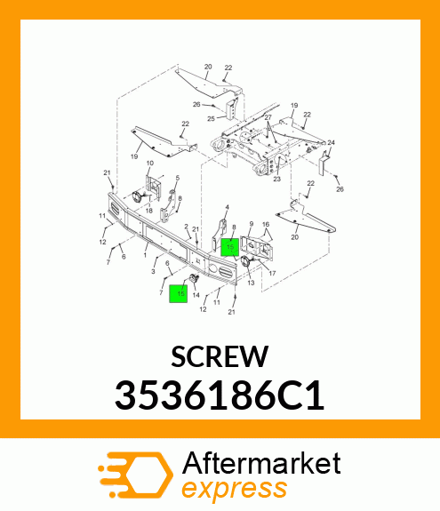 SCREW 3536186C1