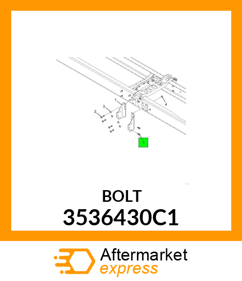 BOLT 3536430C1