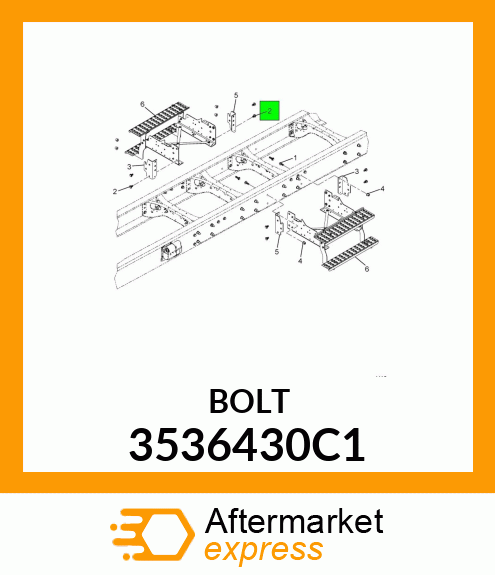 BOLT 3536430C1