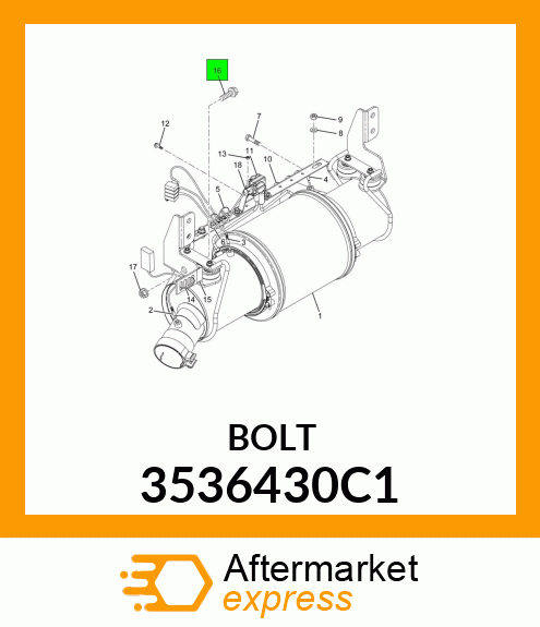 BOLT 3536430C1