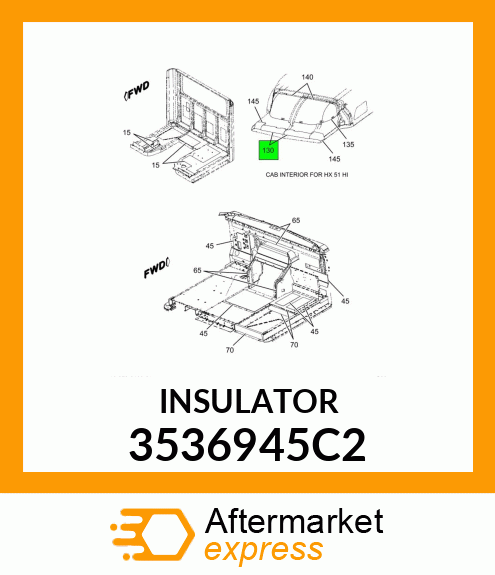 INSULATOR 3536945C2