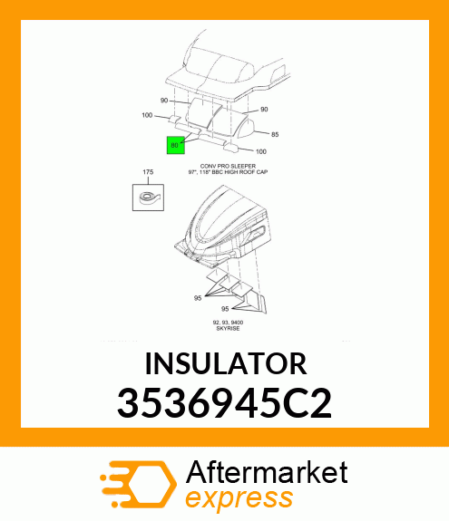 INSULATOR 3536945C2