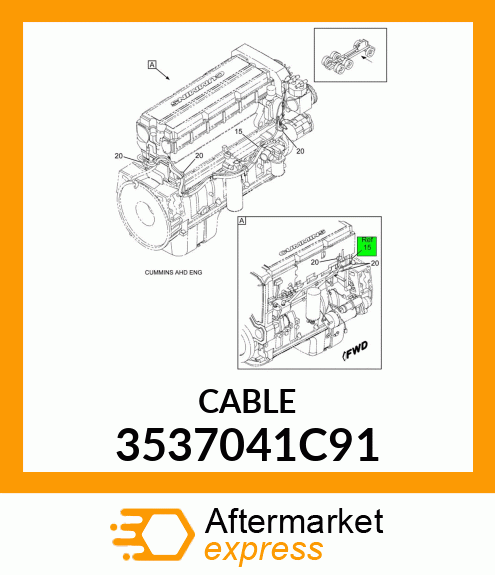CABLE 3537041C91