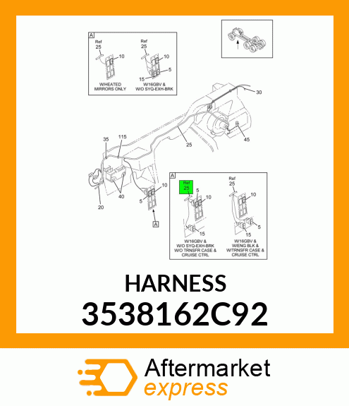 HARNESS 3538162C92