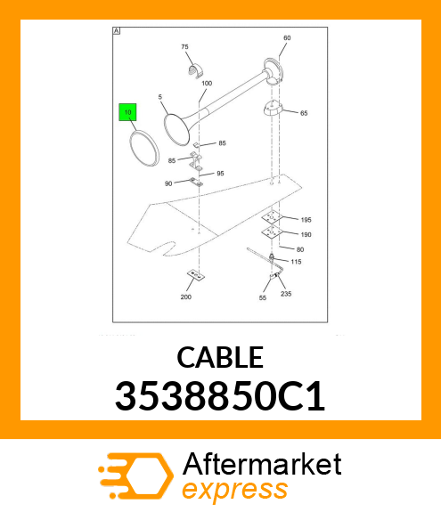 CABLE 3538850C1