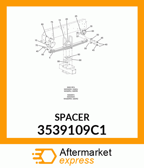 SPACER 3539109C1