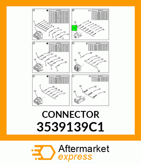 CONNECTOR 3539139C1