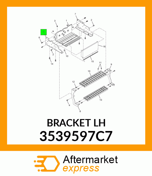 BRACKET_LH 3539597C7