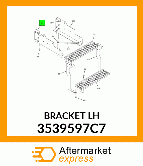 BRACKET_LH 3539597C7