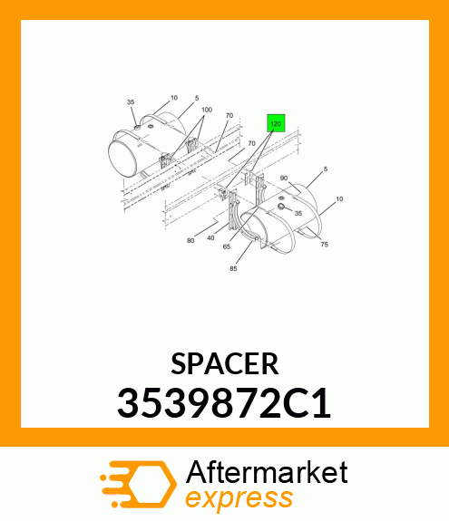 SPACER 3539872C1