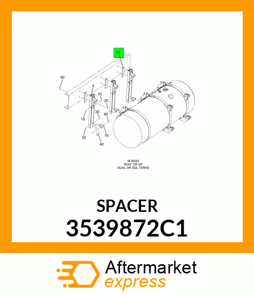 SPACER 3539872C1