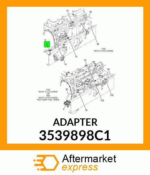 ADAPTER 3539898C1