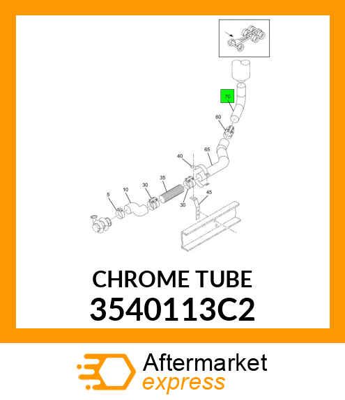 CHROMETUBE 3540113C2