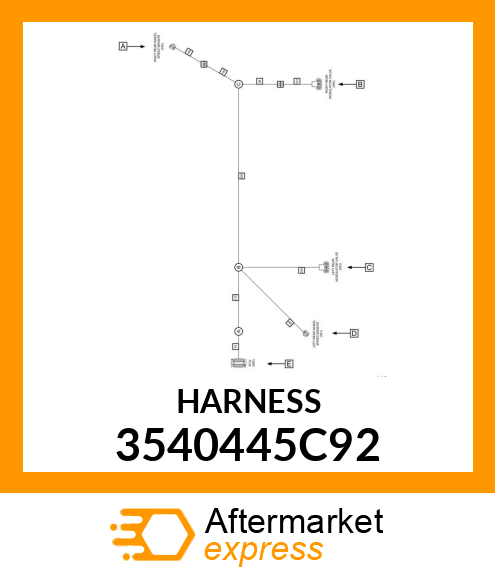 HARNESS 3540445C92