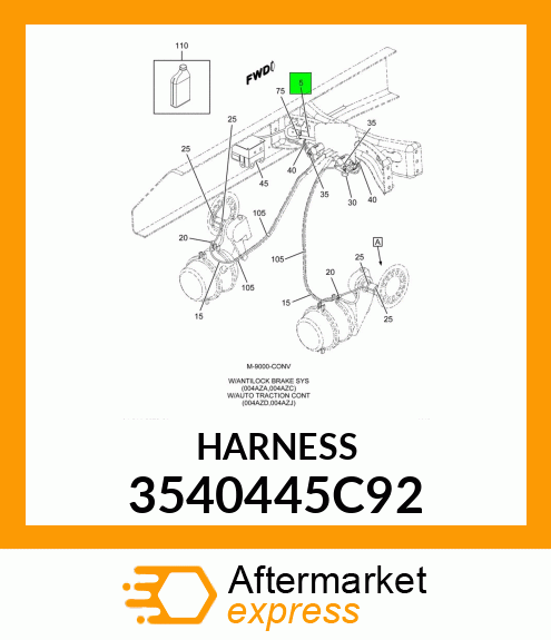 HARNESS 3540445C92