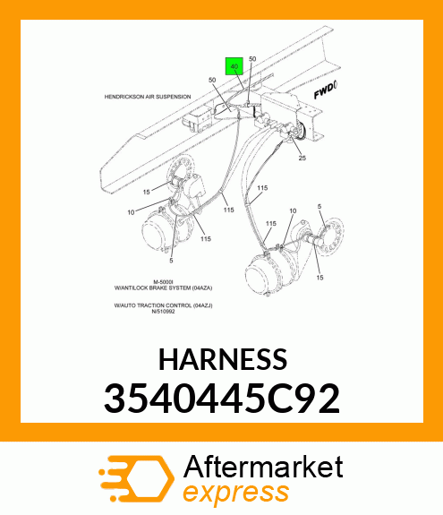 HARNESS 3540445C92