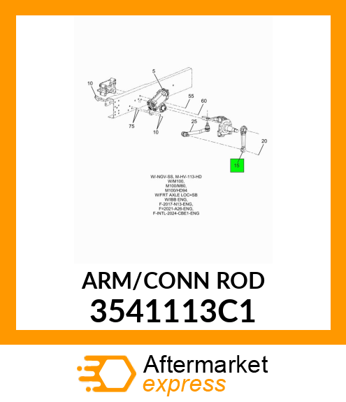 ARM/CONN_ROD 3541113C1