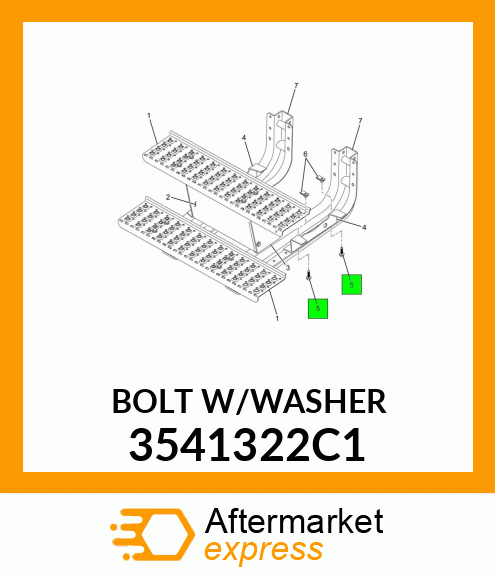 BOLTW/WASHER 3541322C1