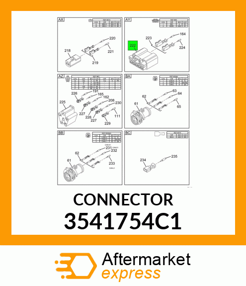 CONNECTOR 3541754C1