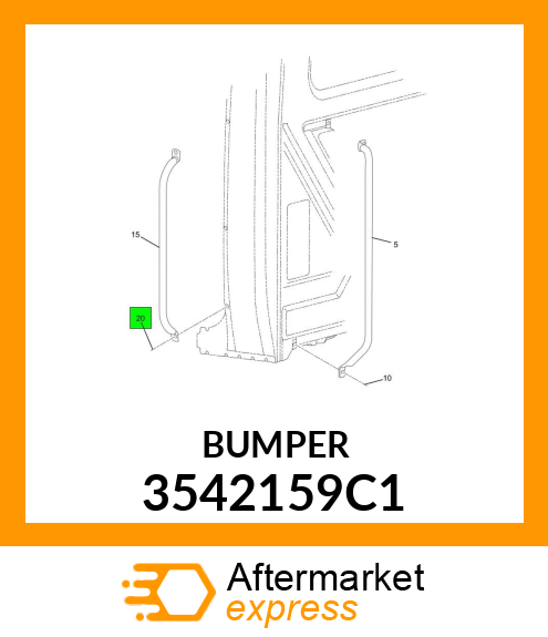 BUMPER 3542159C1