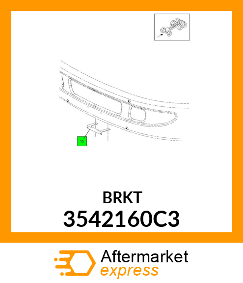 BRKT 3542160C3