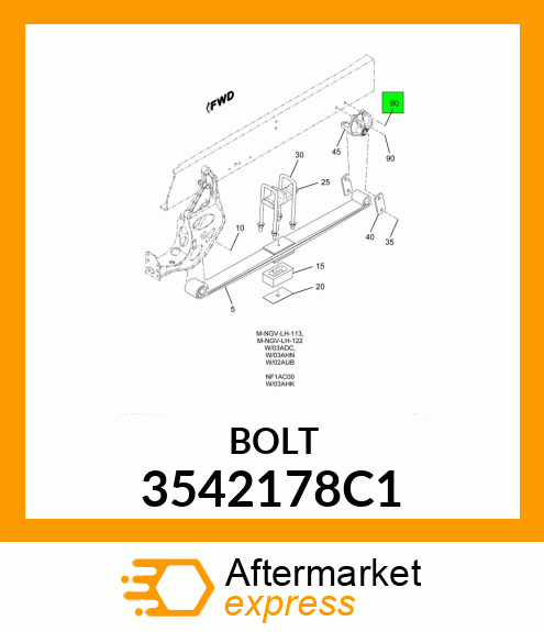 BOLT 3542178C1