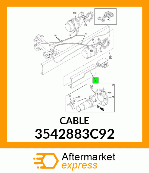 CABLE 3542883C92