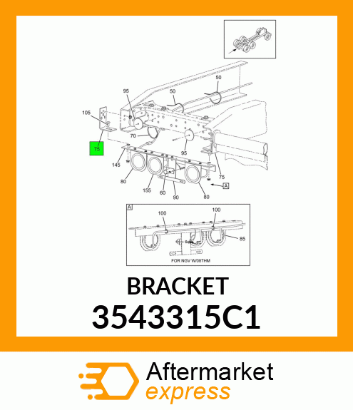 BRKT 3543315C1