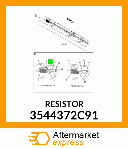 RESISTOR 3544372C91