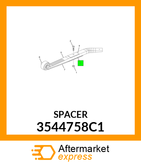 SPACER 3544758C1