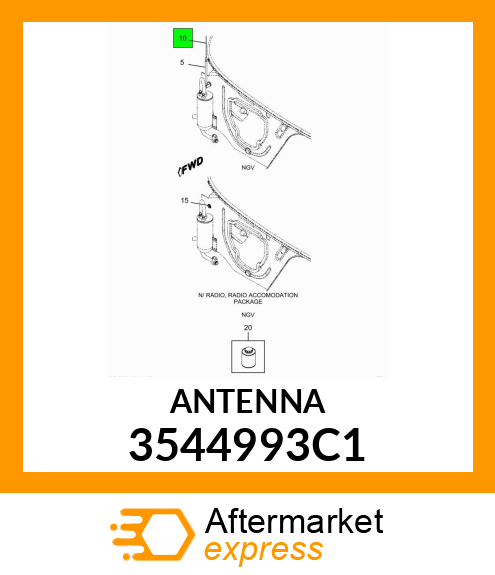 ANTENNA 3544993C1