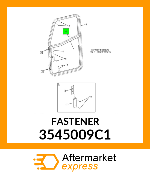 FASTNER 3545009C1