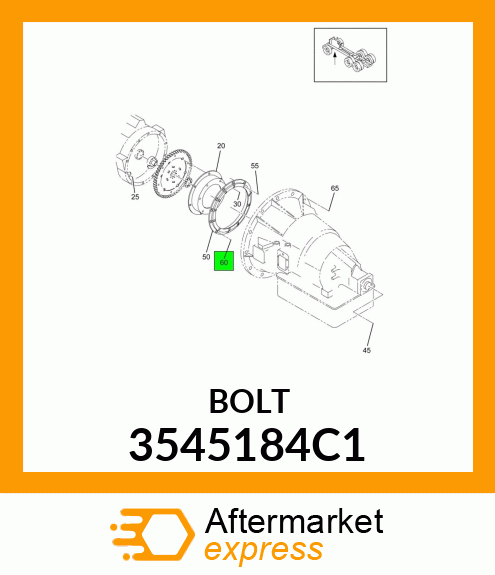 BOLT 3545184C1