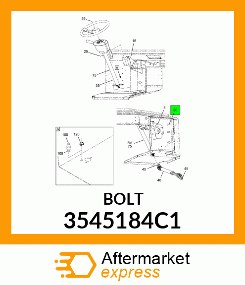 BOLT 3545184C1