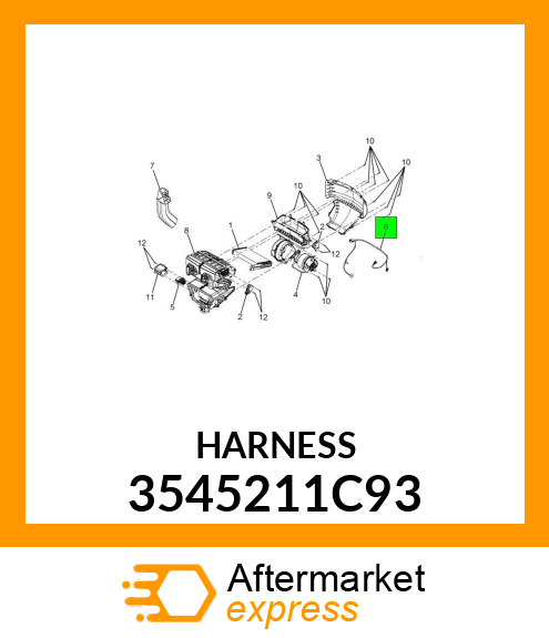 HARNESS 3545211C93